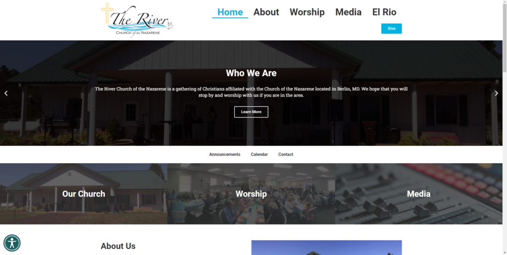 Media Technology Group The River Nazarene Church Website