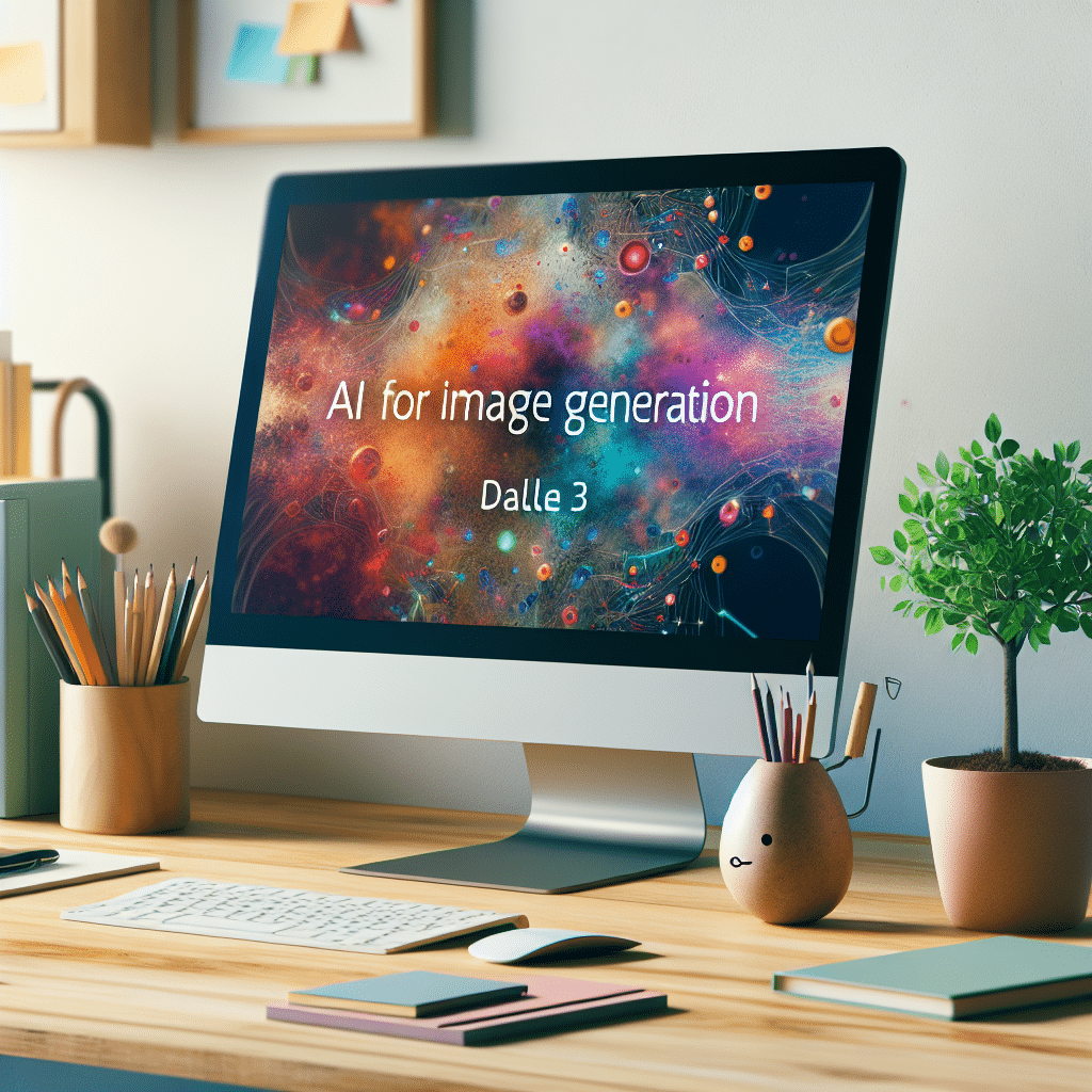 AI for Image Generation: Dalle 3 - Dalle 3