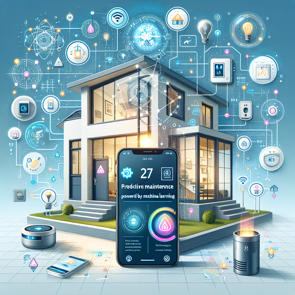 a smart home with a smart home system