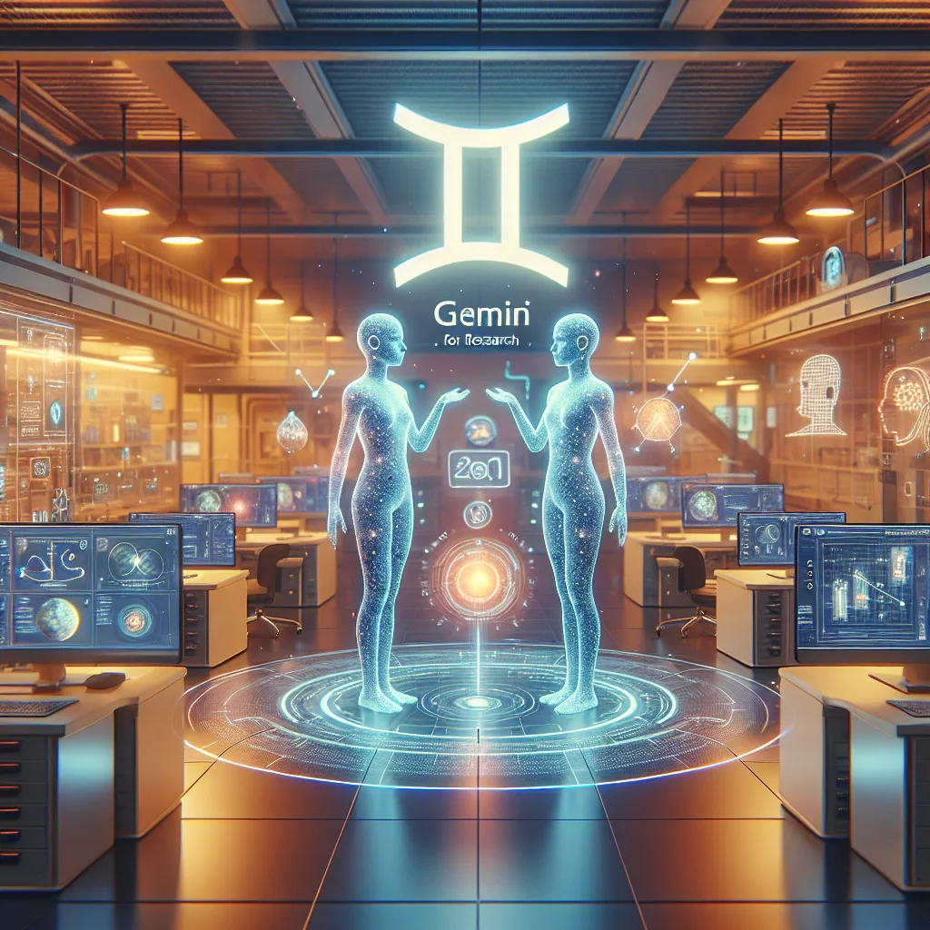 AI for Research: Gemini - Gemini